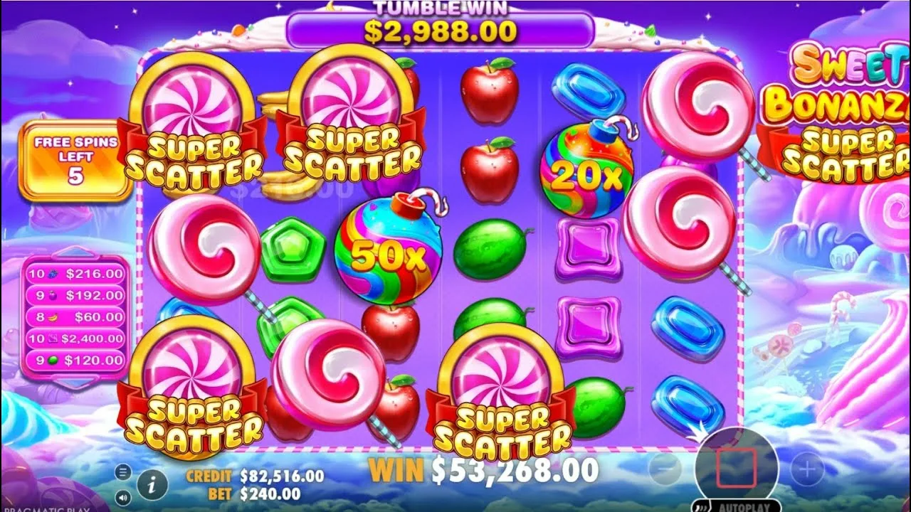 Sweet Bonanza Super Scatter